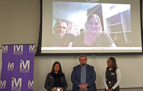 Dr. Lynn Pazzani (on screen), Dr. Mai Naito Mills, Dr. Anthony Fleming, Dr. Brittani McNeal
