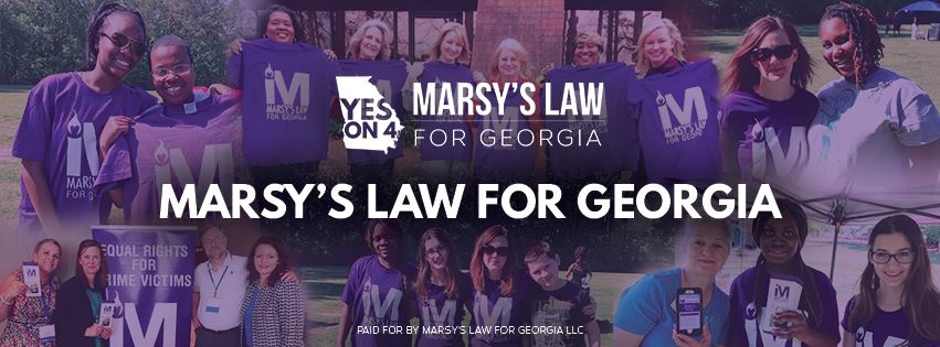 Marsy's Law for Georgia Will Present a Champion Award to Georgia Office of Victims Services Director Keir Chapple for National Crime Victims Rights Week - April 6