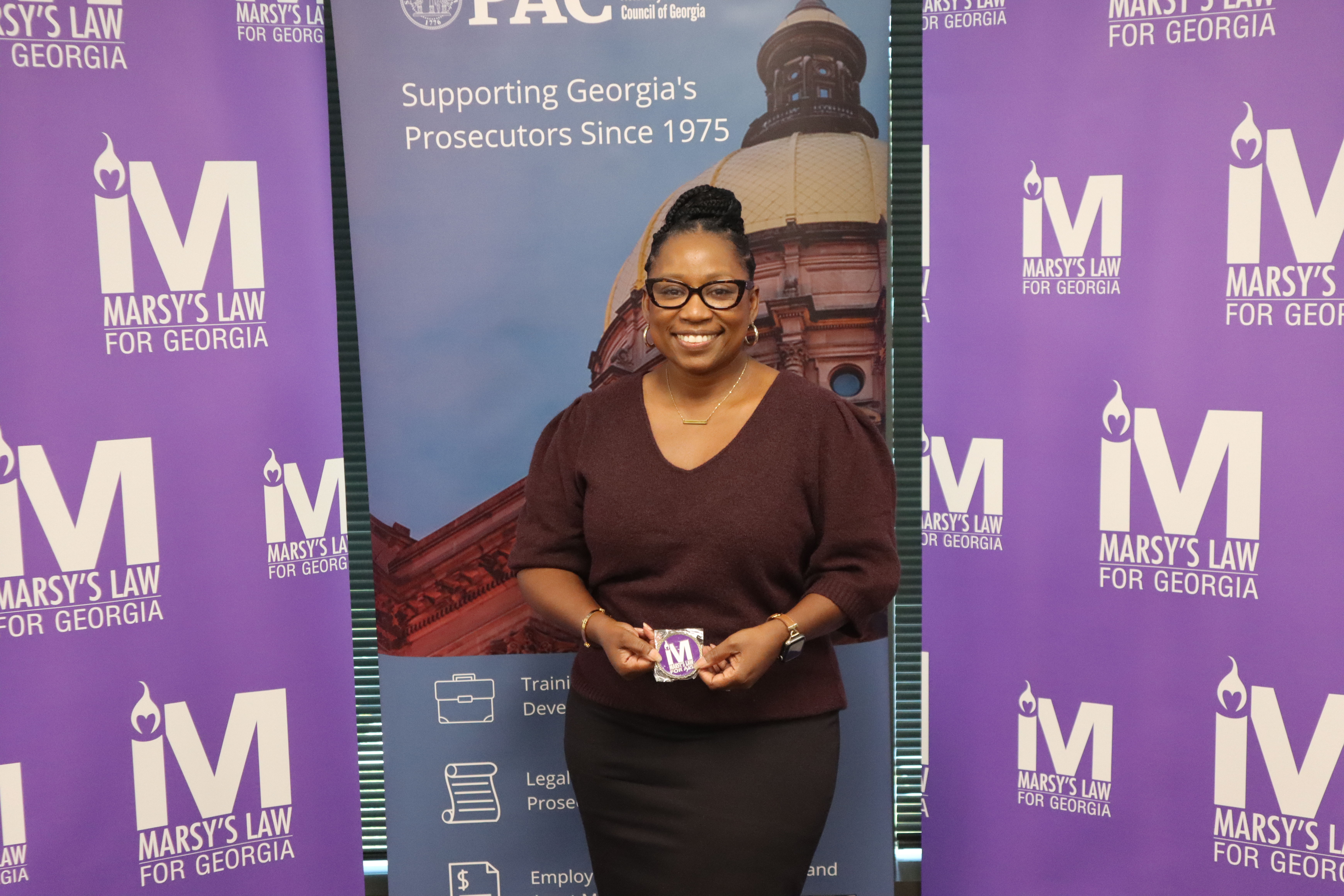 Prosecuting Attorneys' Council of Georgia Director of Victim Services Awarded with Champion Award