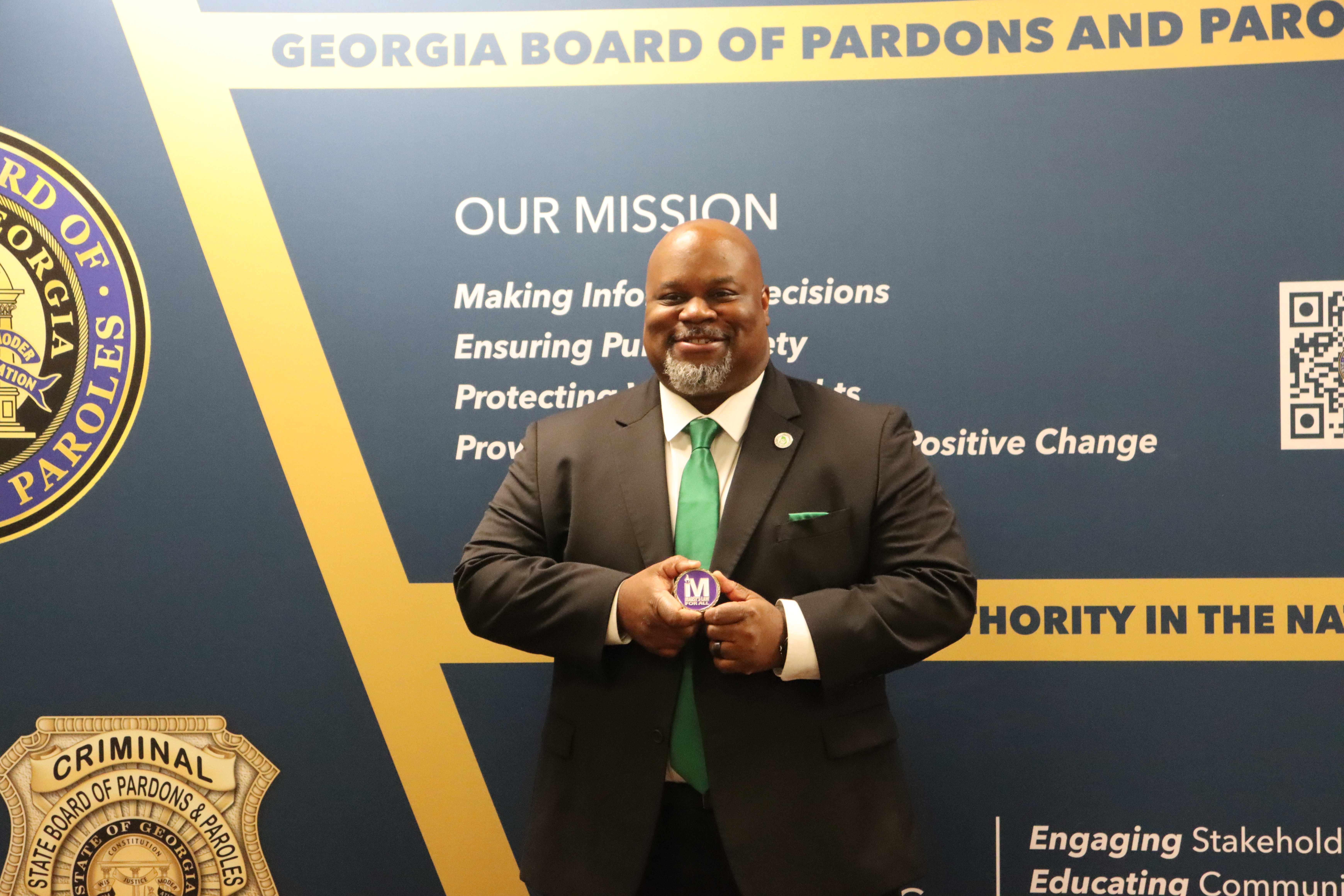 Marsy’s Law for Georgia Recognizes GOVS Director Keir Chapple with Champion Award in Honor of National Crime Victims’ Rights Week