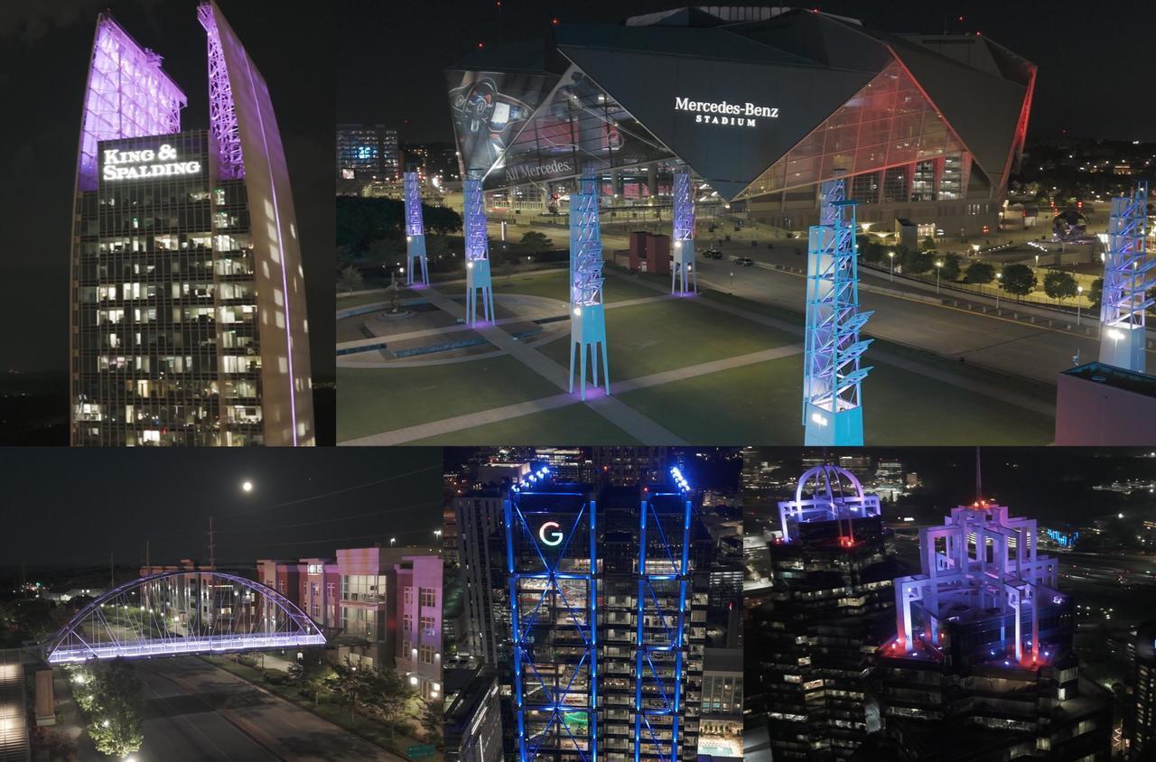 Marsy’s Law for Georgia Commemorates National Crime Victims' Rights Week with Purple Skyline and Champion Awards